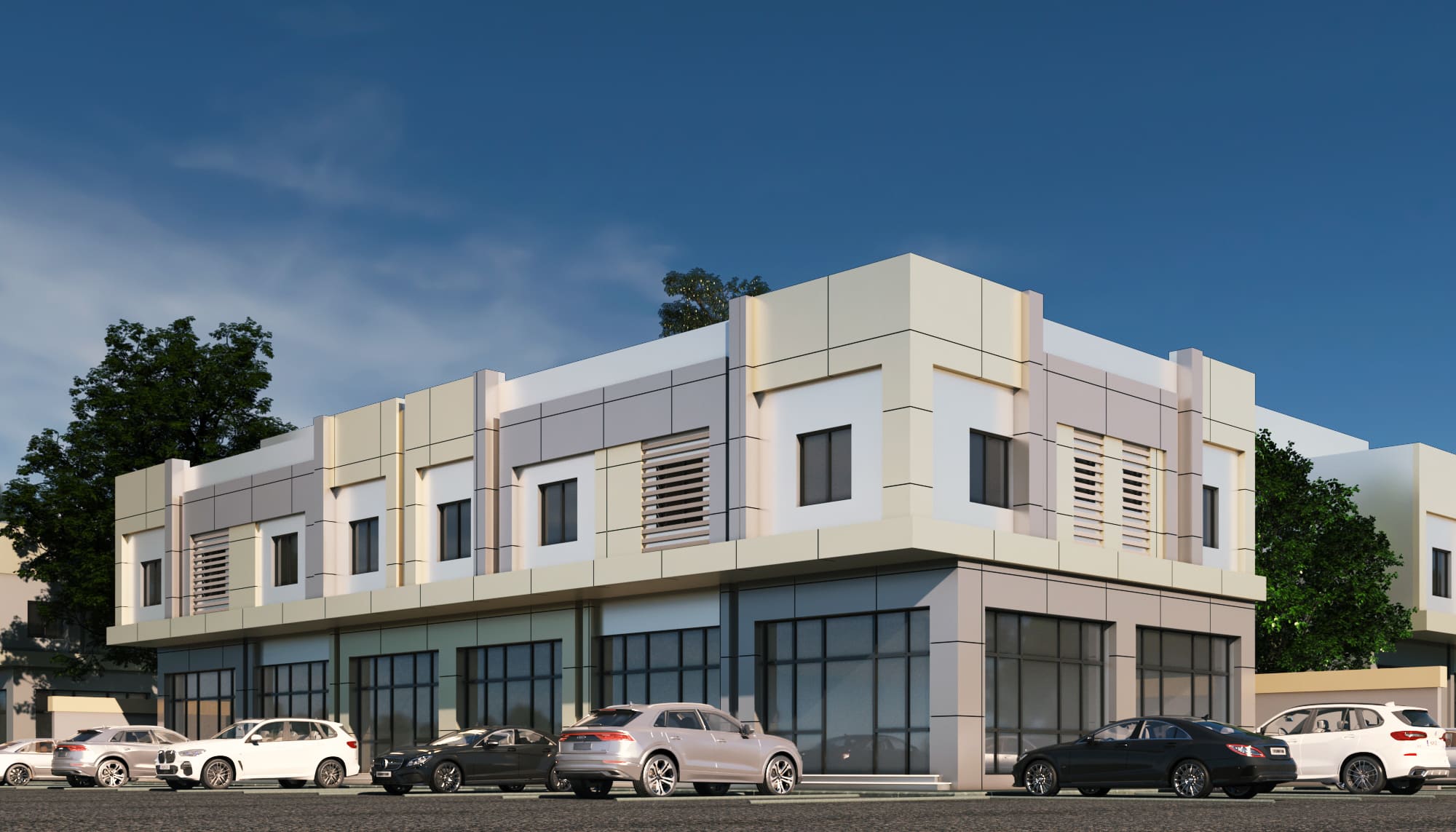 المشاريع السكنية والتجارية